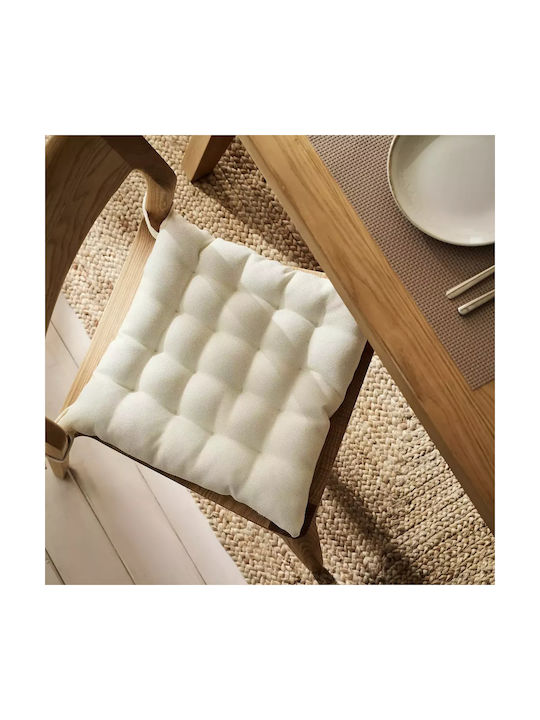 Gofis Home Μαξιλάρι Καρέκλας Κήπου Hygg 213 15 Light Grey 43x43εκ.