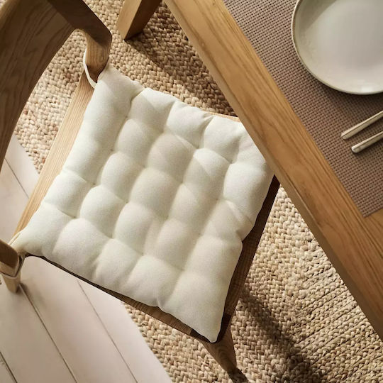 Gofis Home Μαξιλάρι Καρέκλας Κήπου Hygg 213 15 Light Grey 43x43εκ.