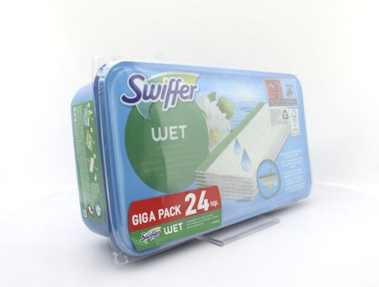 Swiffer Ανταλλακτικό Πανί Παρκετέζας 24τμχ 80855302