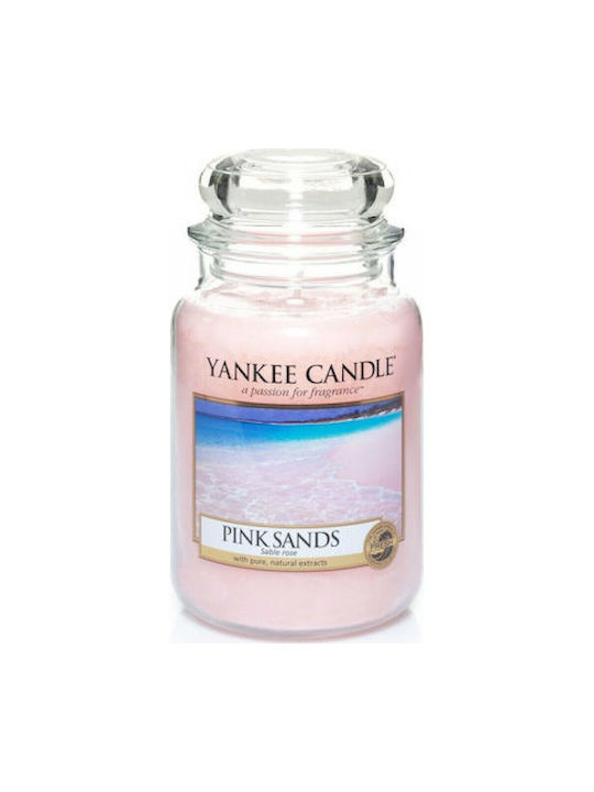 Yankee Candle Aromatic Candle Signature in Jar with Perfume Pink Sands 411g