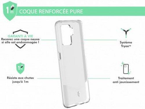 Kraftvoller Case Oppo A94 5G Reines Transparent