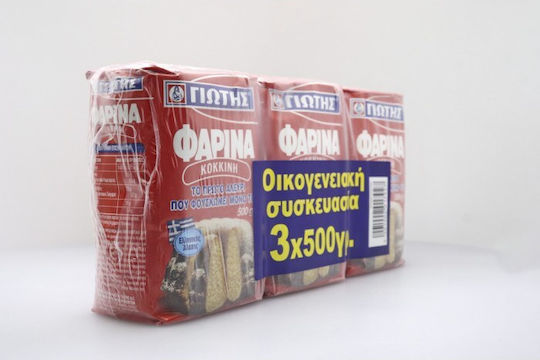 Giotis Farina Red 500g 3 Pieces