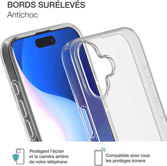 Bigben Case Iphone 16 Flexible Silisoft Anti-yellowing Transparent