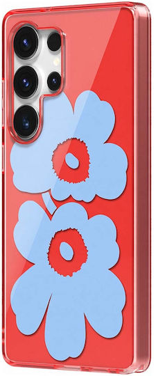 Samsung Cover Samsung Galaxy S25 Ultra Floral Pattern Unikko Red