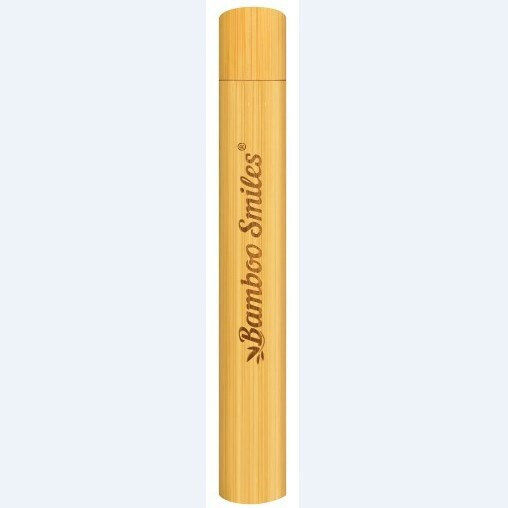 Bamboo Smiles 11738 Θήκη Ταξιδίου Οδοντόβουρτσας Μπαμπού Μπεζ