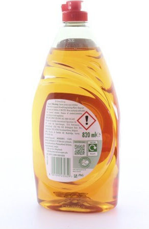 Fairy Течно за Миене на Съдове с Аромат Orange 1x820мл