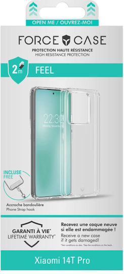 Force Case Протективен Калъф Xiaomi Redmi 14t Pro Усилен Прозрачен
