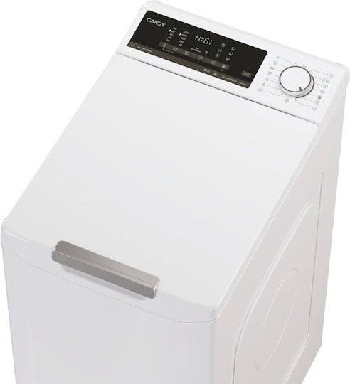 Candy Πλυντήριο Ρούχων Άνω Φόρτωσης 8kg 1200 Στροφών AI Weight Sense TCA284TM5-S