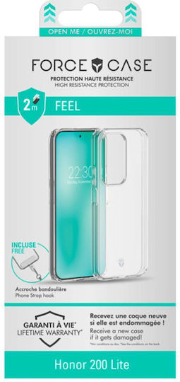 Force Case Protective Shell Honor 200 Lite Verstärkte Transparente Handyhülle