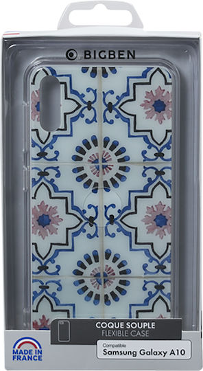 Bigben Connected Hybrid Case Samsung Galaxy A10 Morocco Patterns Elegant Thin Design Multicolour