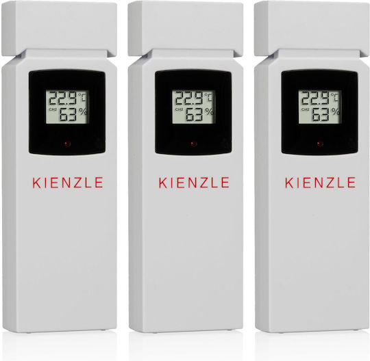 Kienzle Безжична Метеорологична станция Цифров Настолен Бял