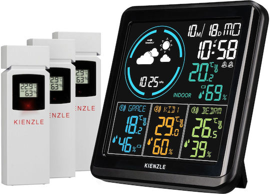 Kienzle Drahtlos Wetterstation Digital Tischplatte Weiß Kienzle Drahtlos Wetterstation Digital Tischplatte Weiß
