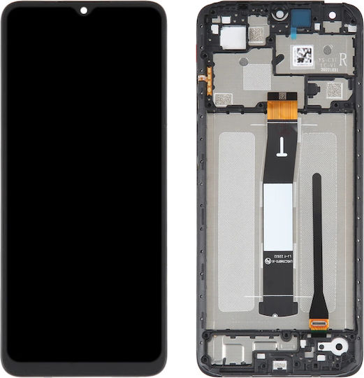 Xiaomi Redmi 12c Lcd+touch Screen+frame Black Original