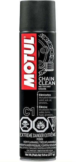 Motul Clean C1 Καθαριστικό Αλυσίδας Μοτοσυκλέτας 400ml