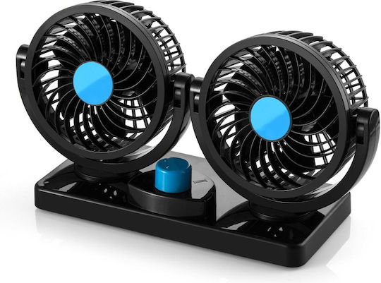 Double Car Fan USB