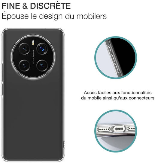 Husă Bigben Connected Honor Magic 7 Lite TPU Moale Transparentă Anti-Îngălbenire