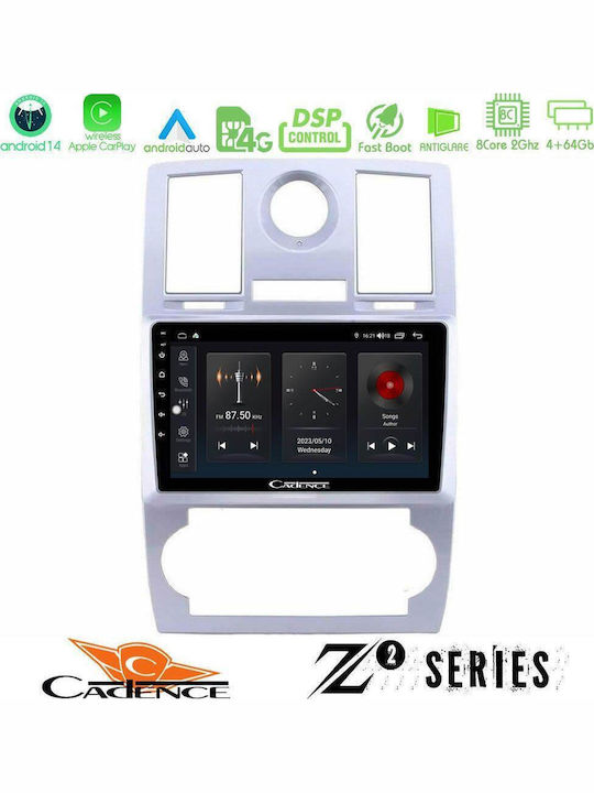 Bizzar Car Audio System Chrysler 300C 2004-2011 (Bluetooth/USB/WiFi/GPS/Apple-Carplay/Android-Auto) with Touch Screen 9"