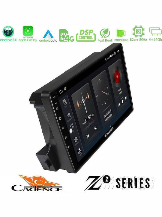 Bizzar Car Audio System for Ssangyong Actyon / Kyron 2005-2014 (Bluetooth/USB/WiFi/GPS/Apple-Carplay/Android-Auto) with Touch Screen 9"
