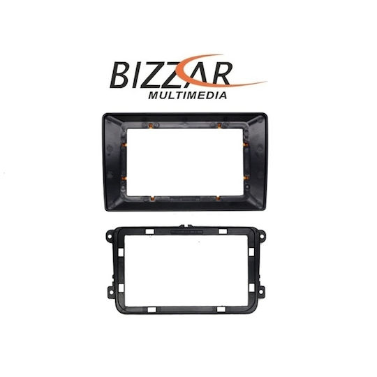 Bizzar Car Audio System for Seat Alhambra / Leon / Toledo Skoda Fabia / Octavia / Praktik / Rapid / Roomster / Superb Volkswagen Amarok / Beetle / Caddy / Eos / Golf / Jetta / Passat / Passat CC / Polo / Scirocco / Sharan / Tiguan / Touran / Transporter 2009 (Bluetooth/USB/WiFi/GPS/Apple-Carplay/Android-Auto) with Touch Screen 10"