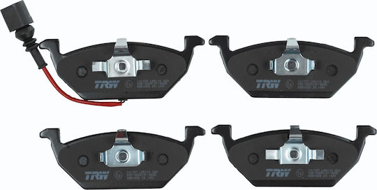 TRW Brake Pad Front 4pcs for Seat Altea / Leon / Toledo Skoda Octavia / Praktik / Roomster / Yeti Volkswagen Beetle / Bora / Golf