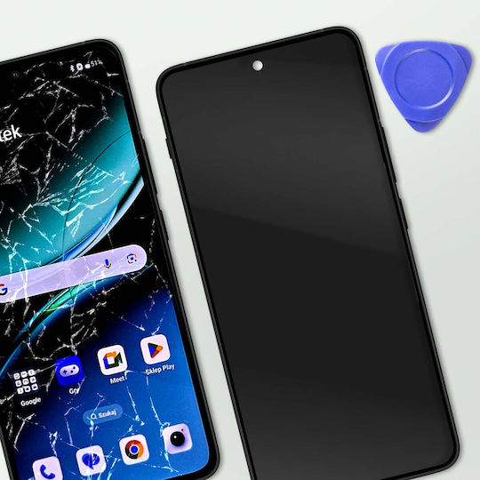 OnePlus Οθόνη με Μηχανισμό Αφής και Πλαίσιο για OnePlus Nord 4 CPH2663, CPH2661 (Μαύρο)