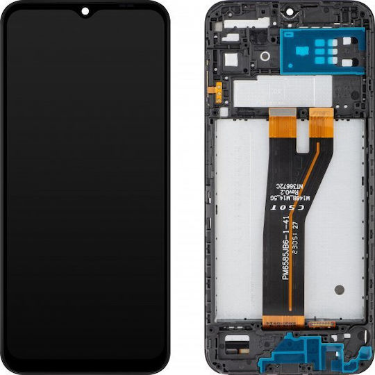 MP Οθόνη mit Touch-Mechanismus für Samsung Galaxy M14 5G M146 (Schwarz)