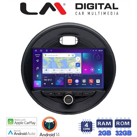 LM Digital Car Audio System for Mini Cooper / Clubman / Roadster / Countryman 2015> (Bluetooth/USB/WiFi/GPS/Apple-Carplay/Android-Auto)