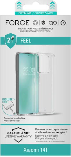 Force Case Protective Shell Xiaomi Redmi 14t Reinforced Transparent