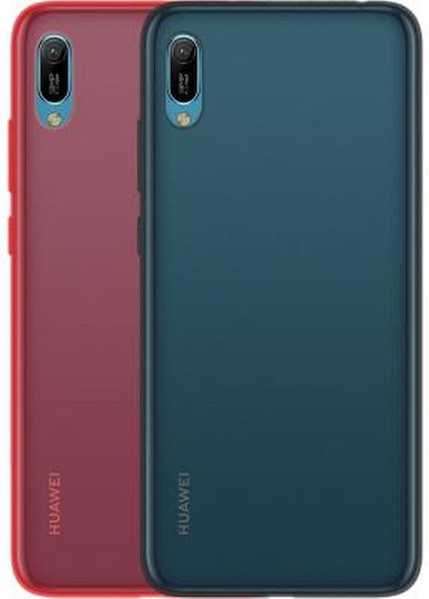 Farbblock Schutzset Farbblock Huawei Y6 2019 Rote