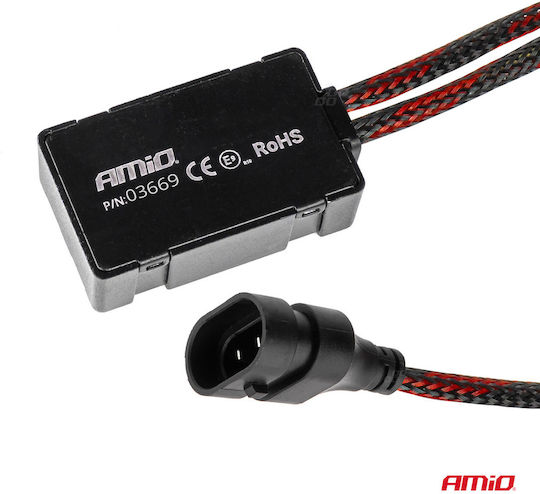 AMiO Лампи Автомобила D3S / D5S / D8S / D1S Canbus LED 6000К Хладно бяло 12-24V 50W 2бр