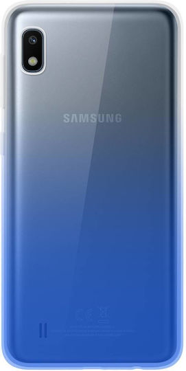 Color Block Pack 2 Калъфа Samsung Galaxy A10 A105 Полутвърд Colorblock Син