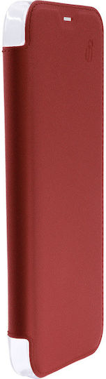 Beetlecase Folio Case Iphone 12 Iphone 12 Pro Premium Leather Crystal Back Red