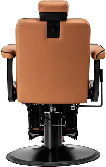 Salon Tech Καρέκλα Barbier Braun mit verstellbarer Höhe