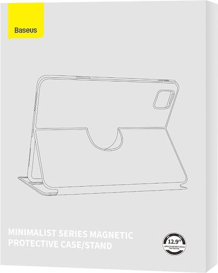 Baseus Minimalist Flip Cover Ανθεκτική Μαύρη (iPad Pro 12.9)