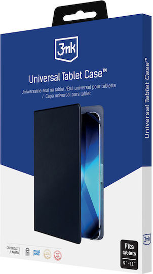 3MK Flip Cover Roșie (Universal 9-11")