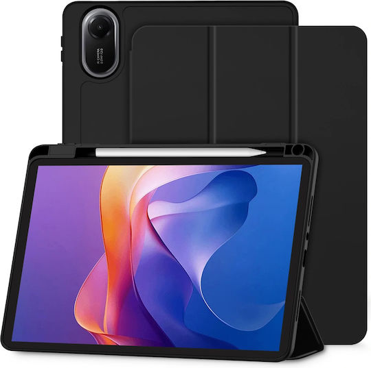 Techsuit Flex Klappdeckel Robust Schware (Xiaomi Redmi Pad 2)
