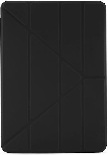 Pipetto Origami No1 Flip Cover Μαύρη (iPad 2019/2020/2021 10.2'')