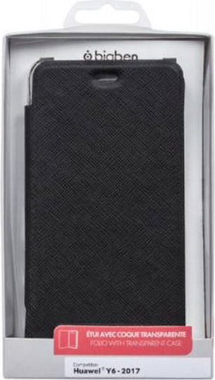 Bigben Connected Folio Case Huawei Y6 2017 Crystal Black