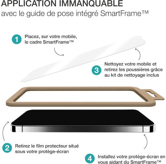Bigben Connected Gehärtetes Glas Schutzfolie 9h Galaxy A15 4g/5g Transparent