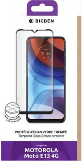 Bigben Свързано Закалено Стъкло Протектор За Телефон Motorola E13 2.5D Устойчиво На Надраскване Прозрачно