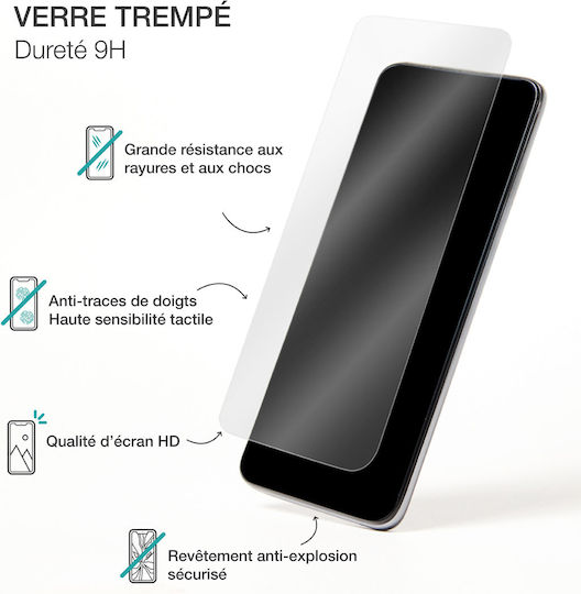 Filtru de Sticlă Temperată Bigben Connected 9h Google Pixel 7a Transparent