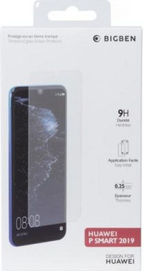 Protector de Ecran Tempered Glass Bigben Connected Huawei P Smart 2019 Ultra Rezistent Transparent