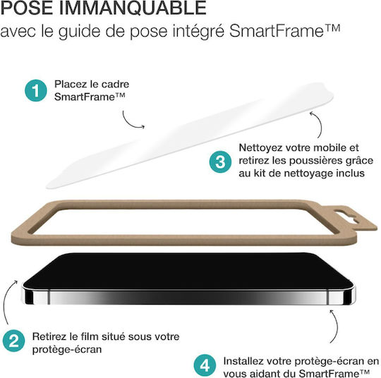 Bigben Connected Tempered Glass Film Glass Iphone 13 Pro Max/14 Plus Transparent