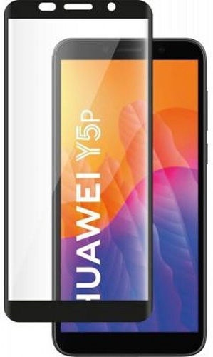 Bigben Connected Gehärtetes Glas Displayschutzfolie Huawei Y5p Fingerabdruckresistent 2.5d Transparent Schwarz