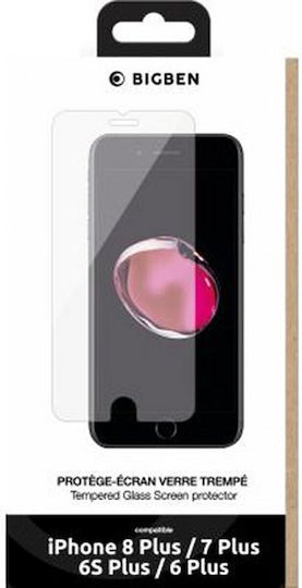 Bigben Connected Screen Protector Iphone 8 Plus 7 6 Scratch Proof Transparent