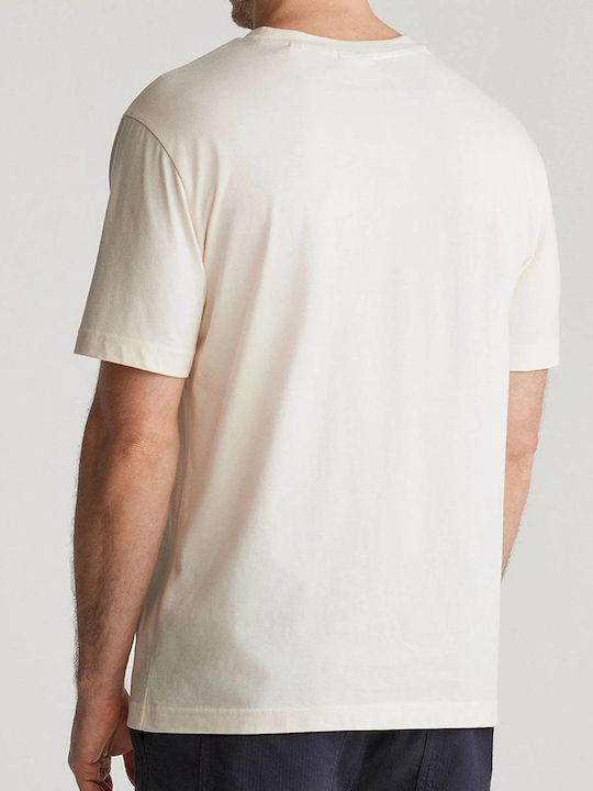 T-shirt Εκρού