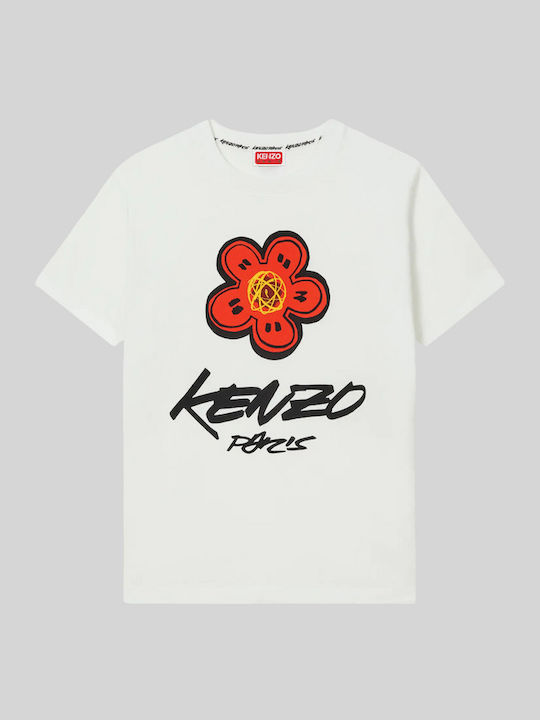 Women's T-shirt Floral White