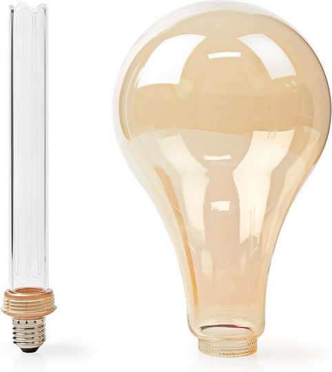 Nedis LED Filament Bulb E27 3.5W 120lm 1800K Dimmable PS165 Retro Gold