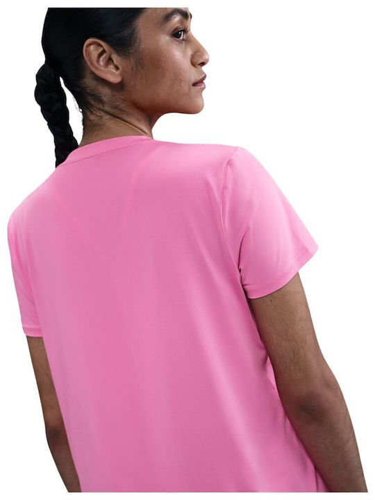 One Classic Damen Bluse Kurzärmelig Rosa