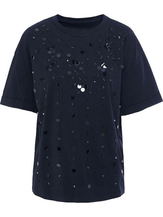 Damen T-Shirt Black